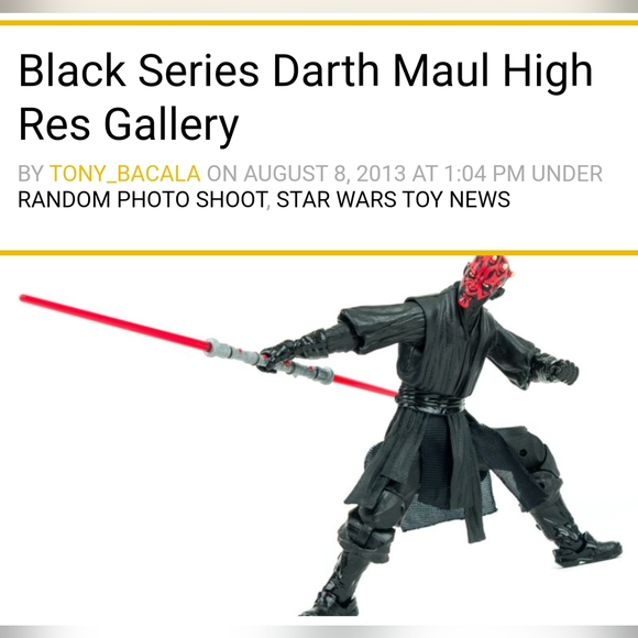 STAR WARS The Black Series Archive Darth Maul - Picture 2 of 4